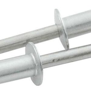 Sm Hd Rivet Silver 250pk