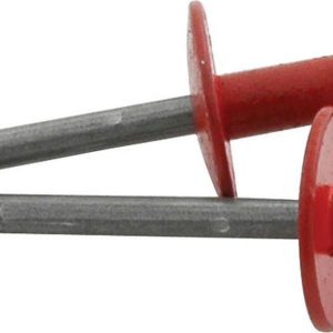 Lg Hd Rivet 250Pk Red