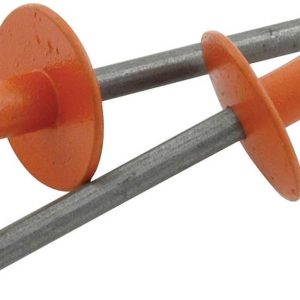 Lg Hd Rivet 250Pk Orange