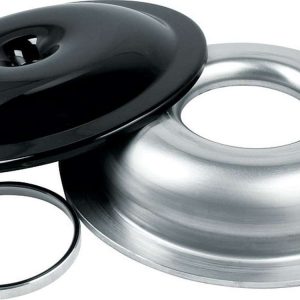Air Cleaner Kit 14in Black w/.500 Spacer