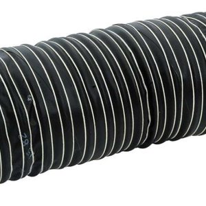 Brake Duct Hose 4 x 10ft Black 300 Deg