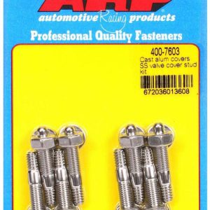S/S Valve Cover Stud Kit 6pt. (8)