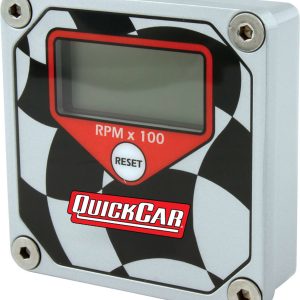 LCD Tachometer Checkered Flag Face