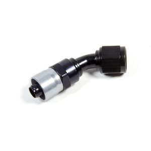 #8 45-Deg Crimp Hose Fitting