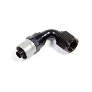 #8 90-Deg Crimp Hose Fitting