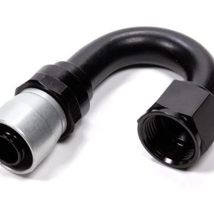 #12 180-Deg Crimp Hose Fitting
