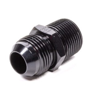 Straight Adapter Fitting #12 x 1/2 MPT Black