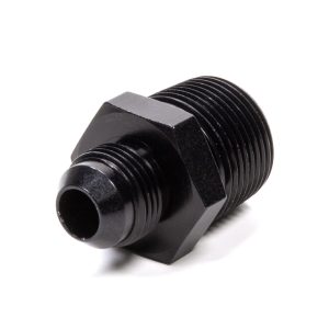 Straight Adapter Fitting #16 x 1 MPT Black