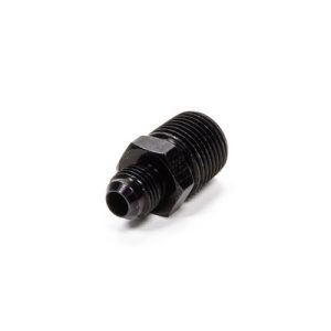 Straight Adapter Fitting #6 x 1/2 MPT - Black