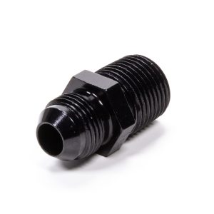 Straight Adapter Fitting #8 x 1/2 MPT Black