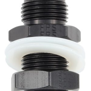 #10 Fuel Cell Bulkhead Fitting Black