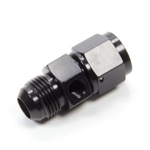 Gauge Adapter Fitting #10 Male/Female Black