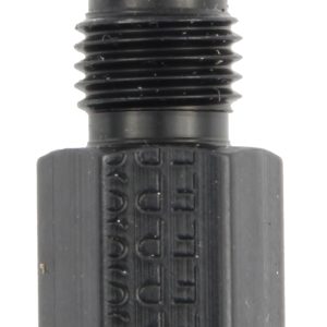 #4 Male x 1/8 FPT Gauge Adapter Inline