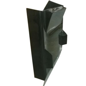 Dual Duct Inside Rail Dash Black