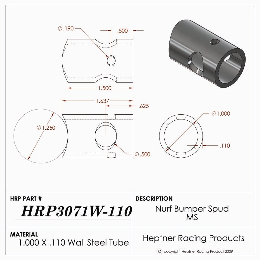 Spud Micro Nurf & Bumper