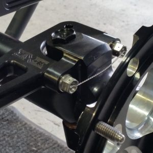 Right Front Steering Arm Bolt Kit With Holes Drilled 1 5/8" Long