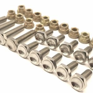 Floor Pan To Chassis Titanium Bolt Kit