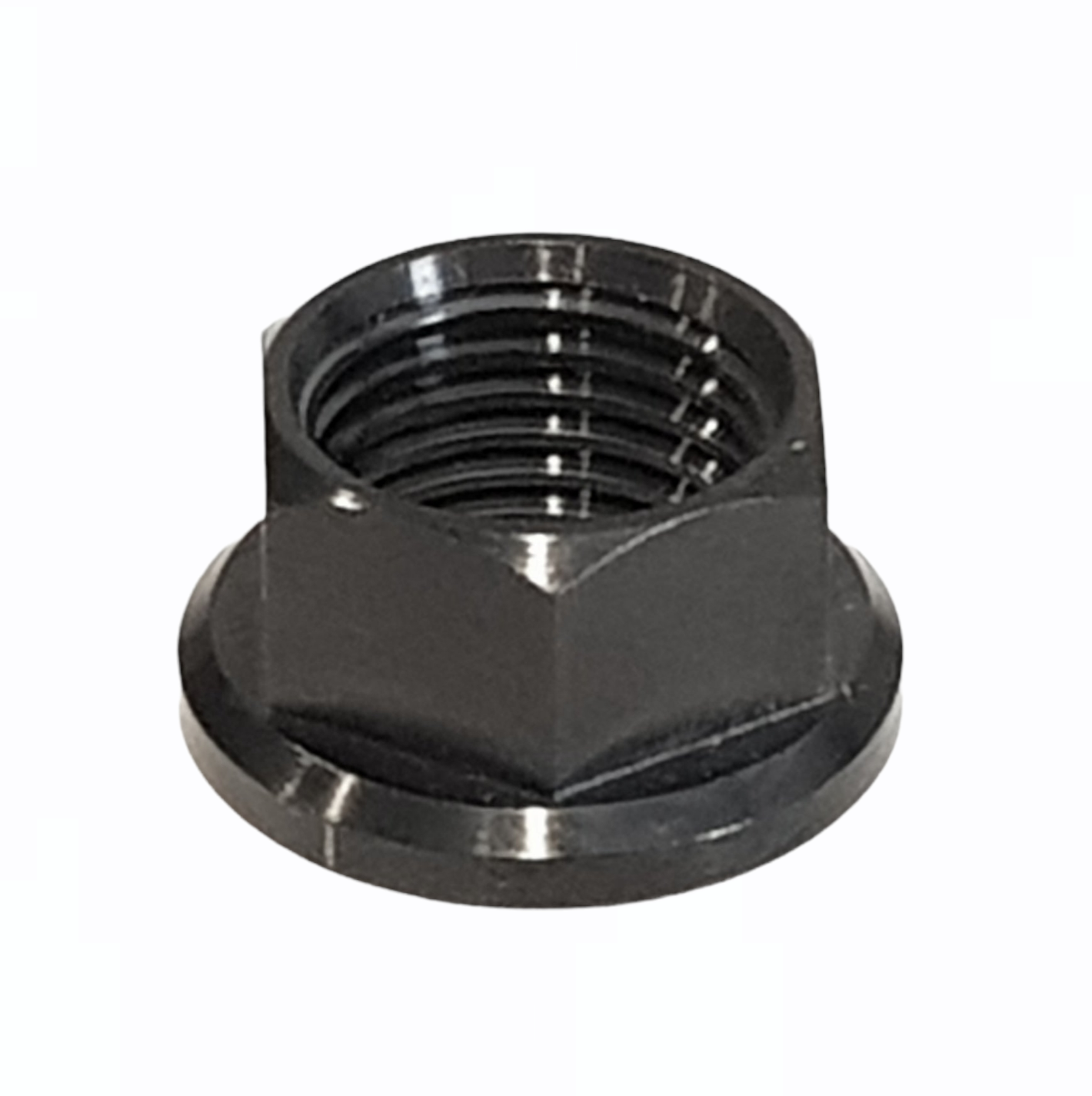 1/2 unf 9/16 Hex Black Titanium Jet Nut