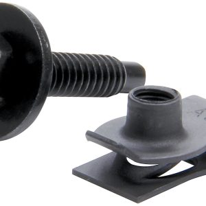Body Bolt Kit w/ Clips 50pk Black