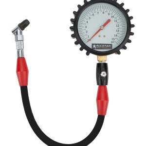 Tire Pressure Gauge 0-15 PSI 4in Glow