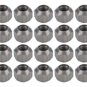 Lug Nuts 5/8-11 Alum HC Dbl Chamfer 20pk
