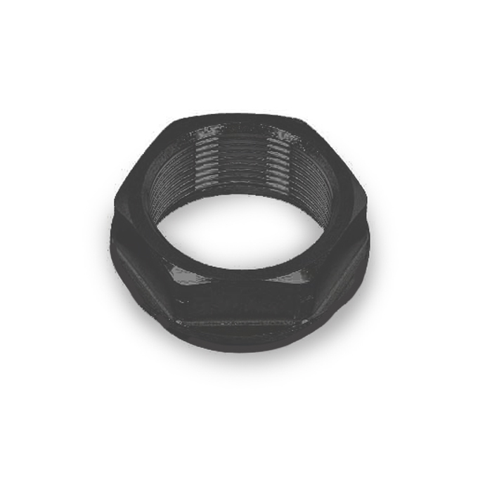 LH Rear Axle Nut Alum BLK