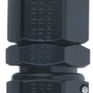 Hose Fitting #20 Straight Black