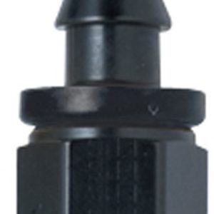Hose Fitting #12 Str Push Lock Black