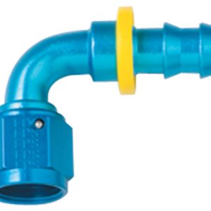 Hose Fitting #6 90 Deg Push Lock