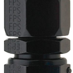 Hose Fitting #6 Straight Pro-Flow Black
