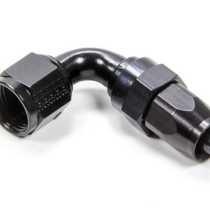 Hose Fitting #8 90 Deg. to #6 Hose Black