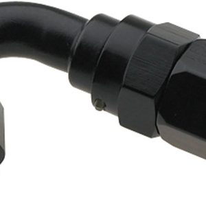 Hose Fitting #8 120 Deg Pro-Flow Black