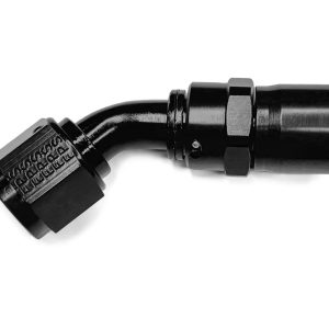 #8 45-Deg Crimp Hose Fitting