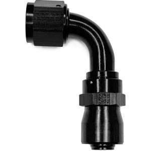 #10 90-Deg Crimp Hose Fitting