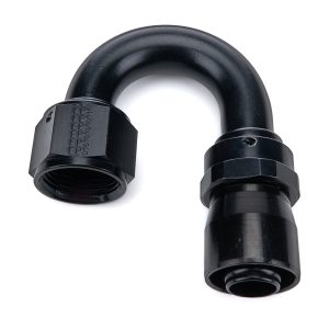#12 180-Deg Crimp Hose Fitting
