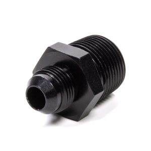 Straight Adapter Fitting #16 x 1 MPT Black