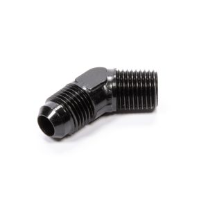 45 Deg Adapter Fitting #3 x 1/8 MPT Black